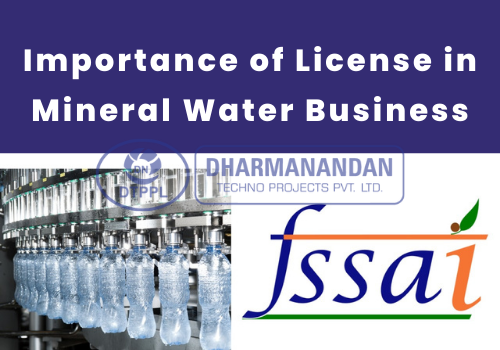 importance of license in mineral water business