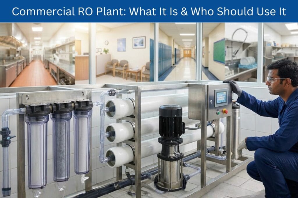 Commercial RO Plant What It Is and Who Should Use It