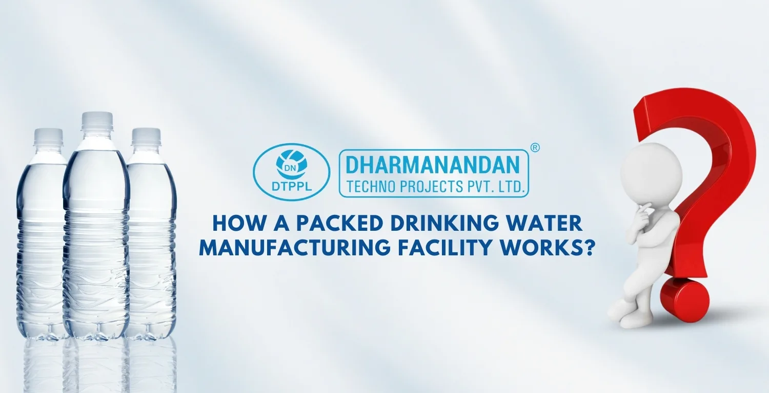 How a Packed Drinking Water Manufacturing Facility Works