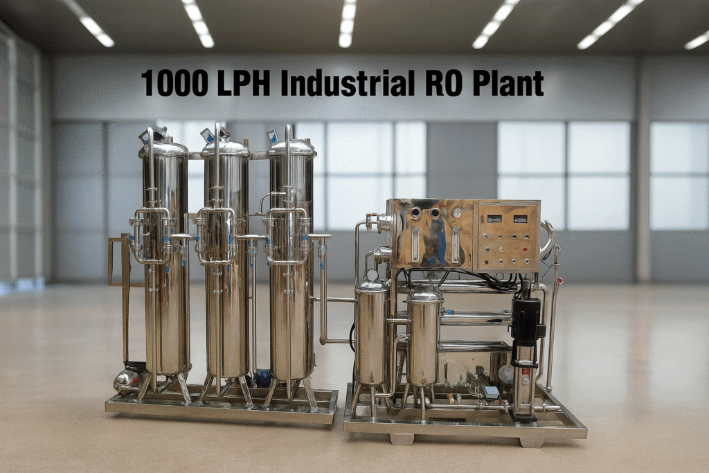 1000 LPH Industrial RO Plant