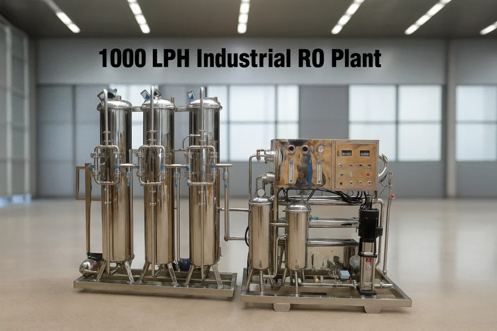 1000 LPH Industrial RO Plant