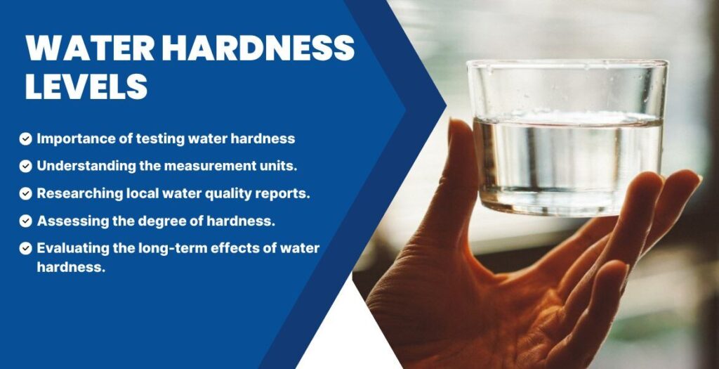 Water hardness level