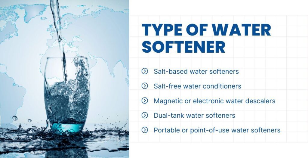 Types of water softener