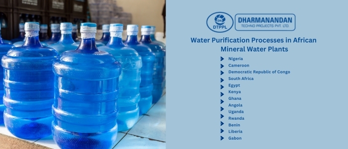 Water Purification Processes in African Mineral Water Plants 