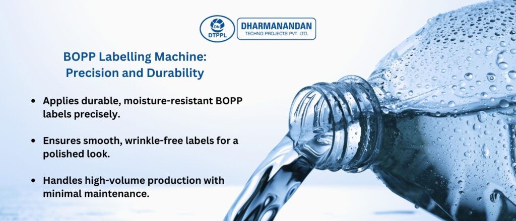 BOPP Labelling Machine Precision and Durability