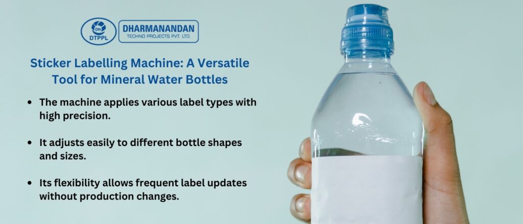 Sticker Labelling Machine A Versatile Tool for Mineral Water Bottles