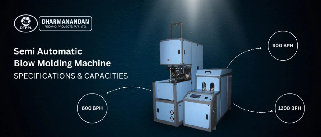 Semi Automatic Blow Molding Machines Specifications