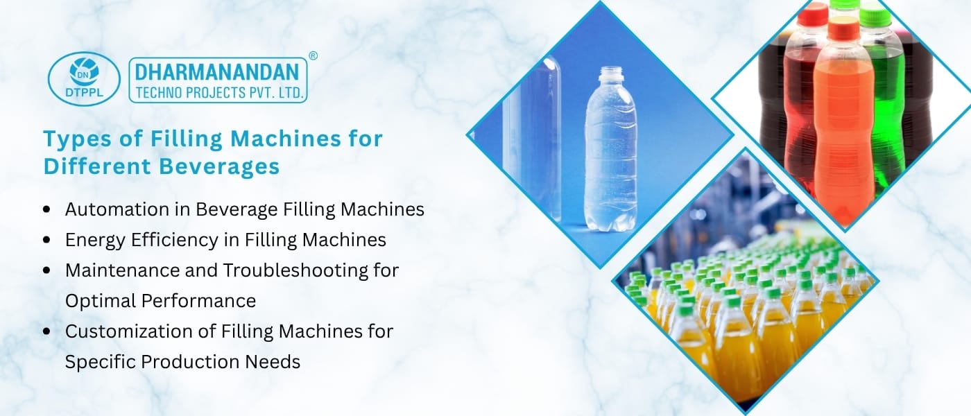 Types of Filling Machines for Different Beverages