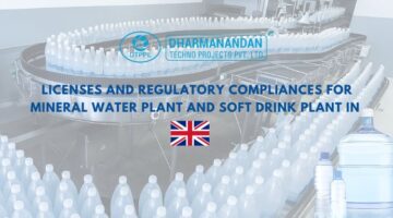 Licenses and Regulatory Compliances for Mineral Water Plant and Soft Drink Plant in UK