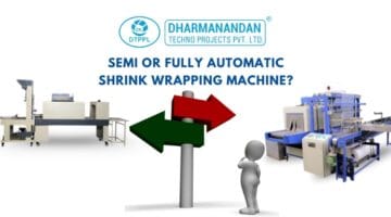 Semi Or Fully Automatic Shrink Wrap Machine