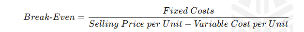 Break-Even Analysis