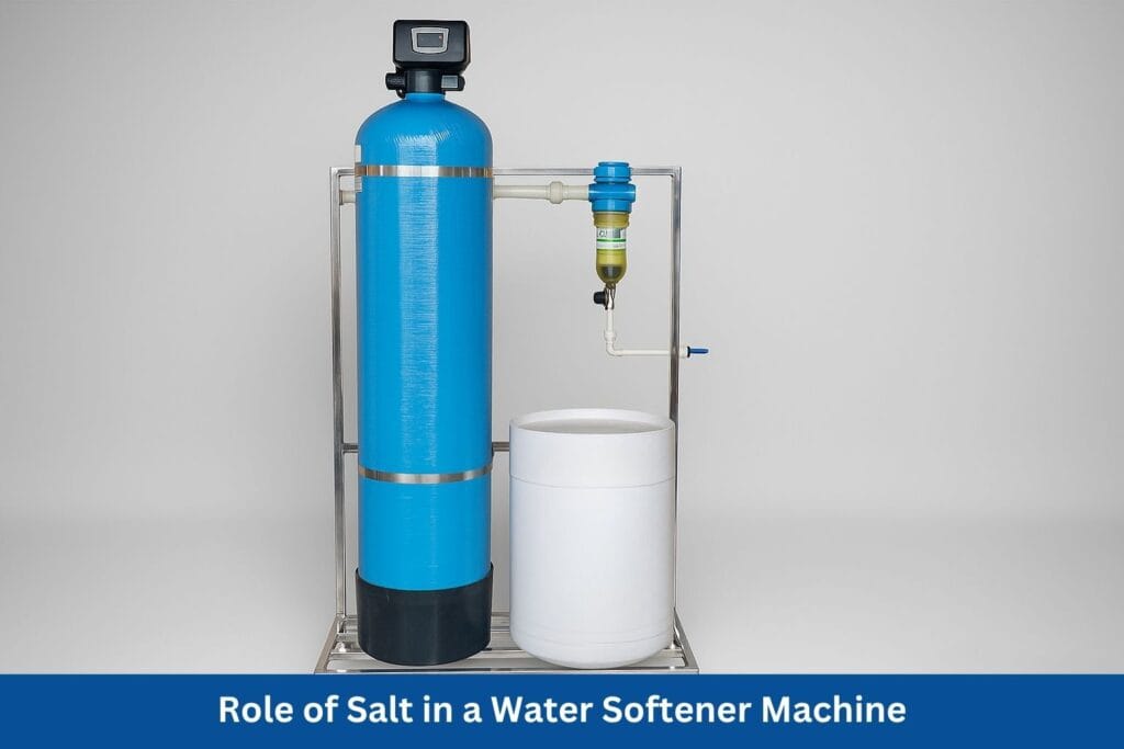 Role of salt in a Water Softener Machine