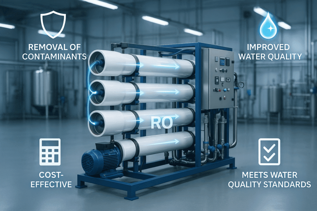 What are the benefits of using a Reverse Osmosis System for water treatment?