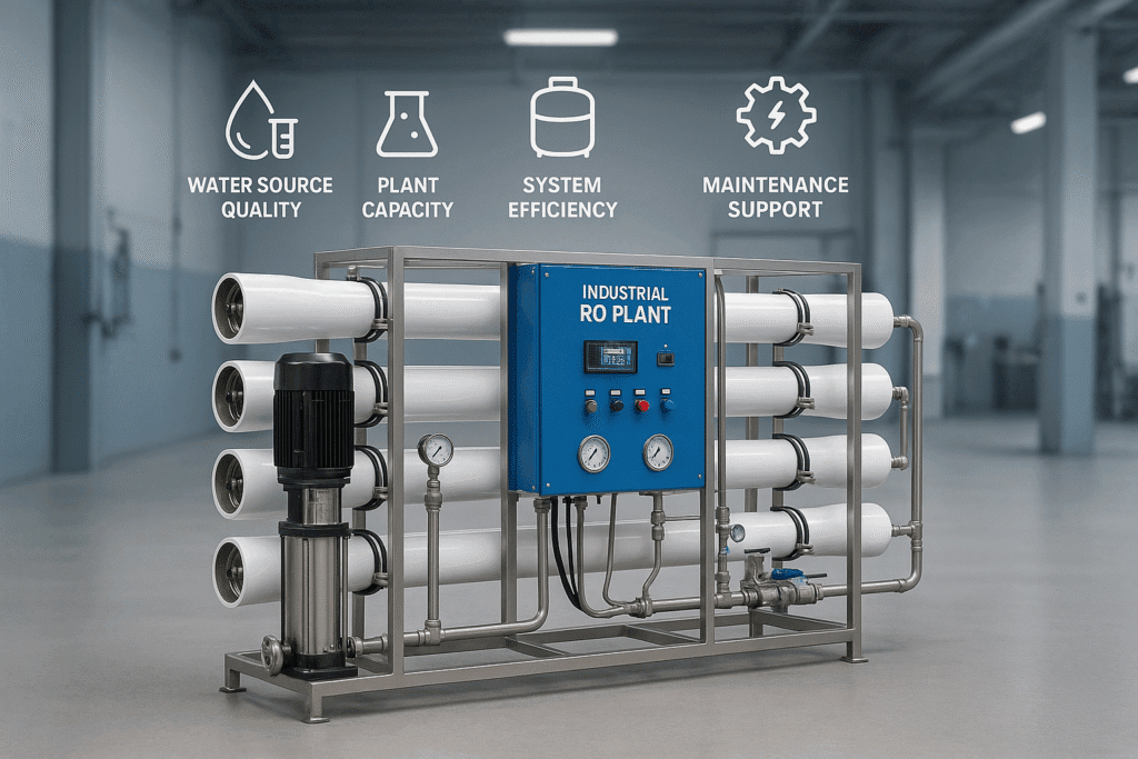 How do I choose the best quality industrial RO plant?