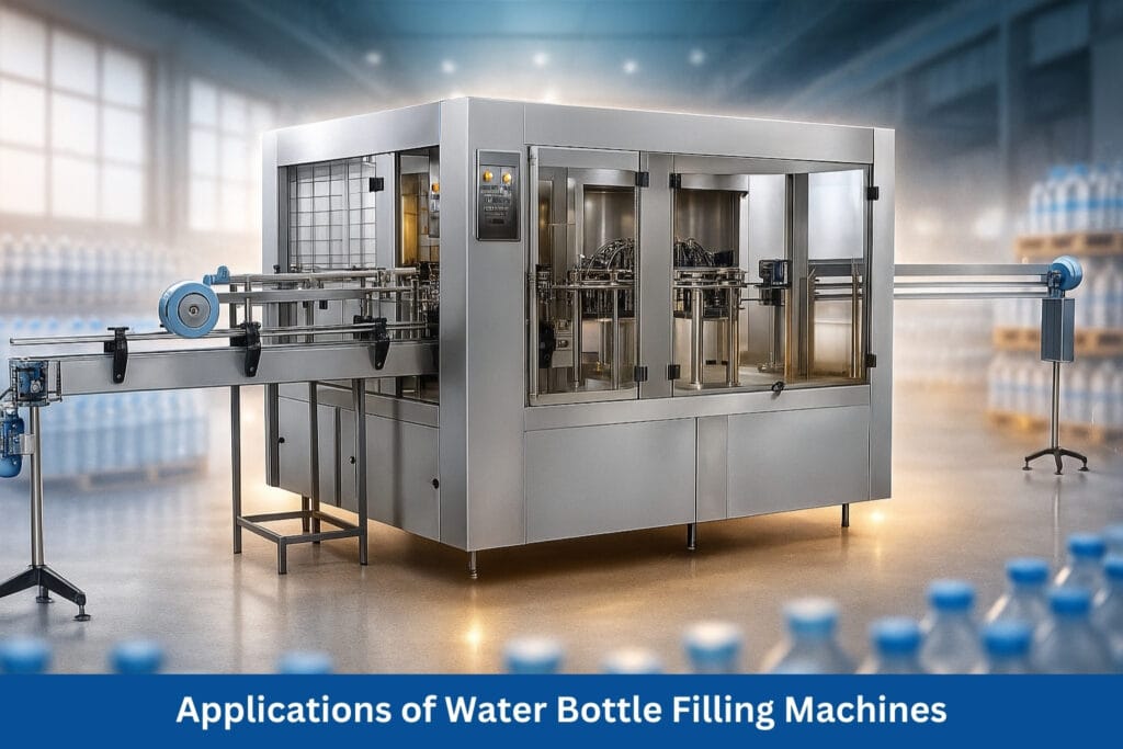 Applications of Water Bottle Filling Machines