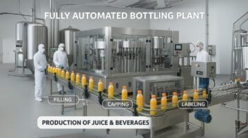 Fully-Automated-Bottling-Plant-for-Juice-Beverages-Production