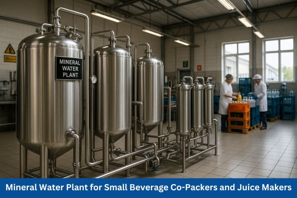 Mineral Water Plant for Small Beverage Co-Packers and Juice Makers