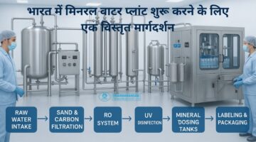 भारत में मिनरल वाटर प्लांट शुरू करने के लिए एक विस्तृत मार्गदर्शन