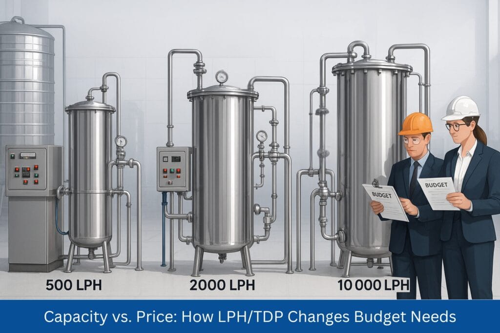 Capacity vs Price - How LPH-TDP Changes Budget Needs