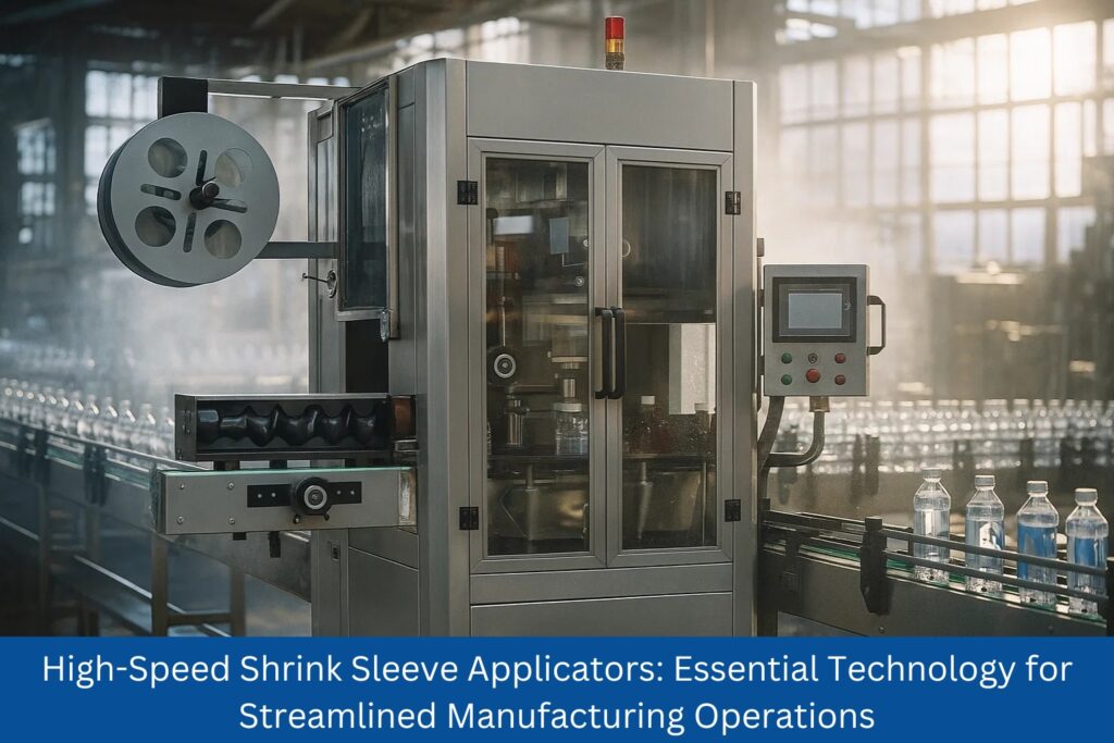 High-Speed Shrink Sleeve Applicators Essential Technology for Streamlined Manufacturing Operations