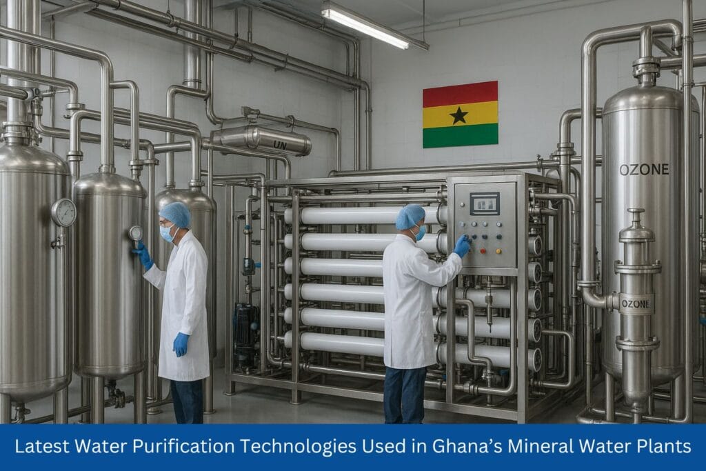 Latest Water Purification Technologies Used in Ghana’s Mineral Water Plants