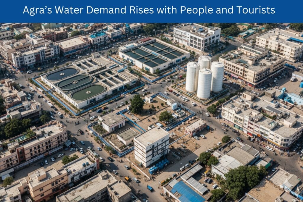 Agra’s Water Demand Rises with People and Tourists