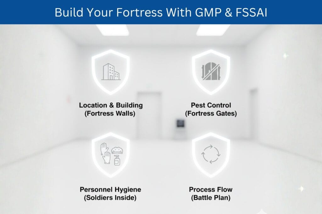 Build Your Fortress With GMP & FSSAI