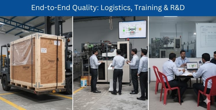 End-to-End Quality Logistics, Training & R&D