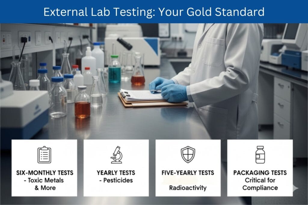External Lab Testing Your Gold Standard