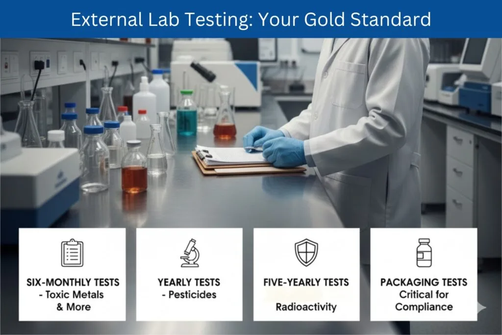 External Lab Testing Your Gold Standard