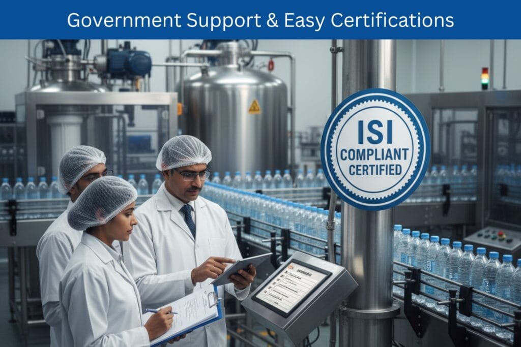 Government Support & Easy Certifications
