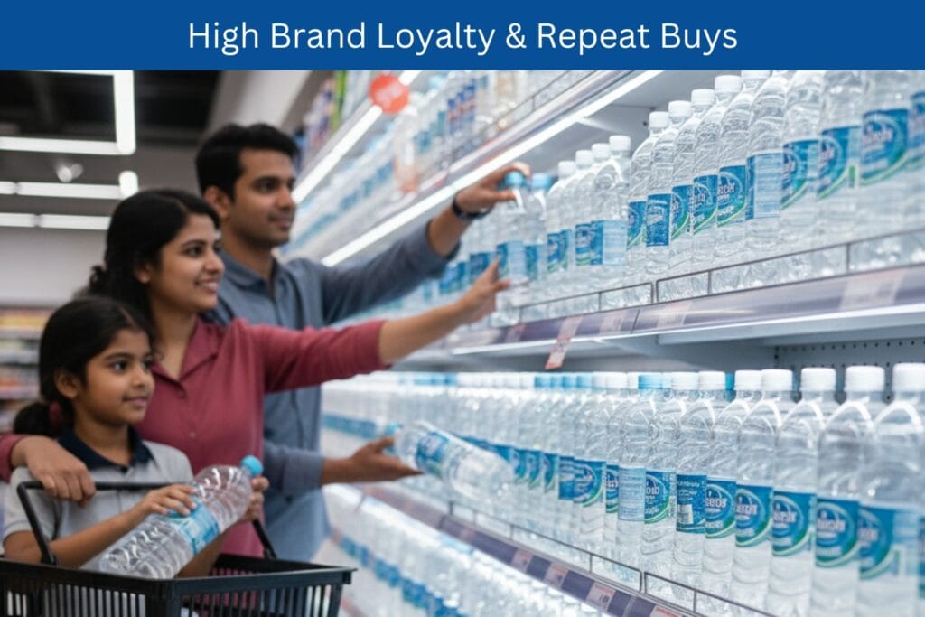 High Brand Loyalty & Repeat Buys