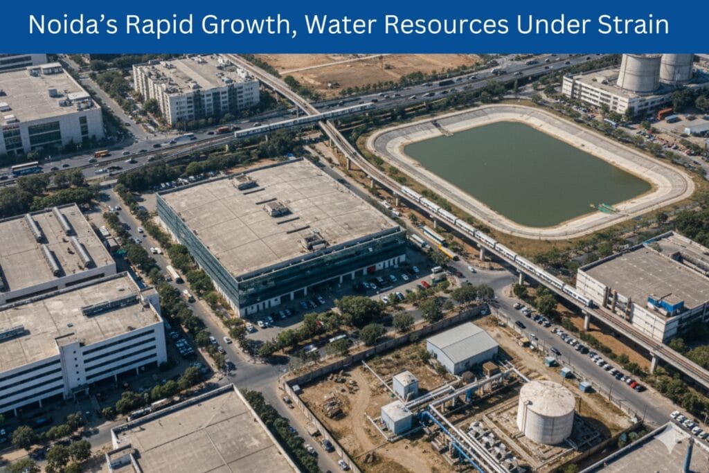 Noida’s Rapid Growth, Water Resources Under Strain
