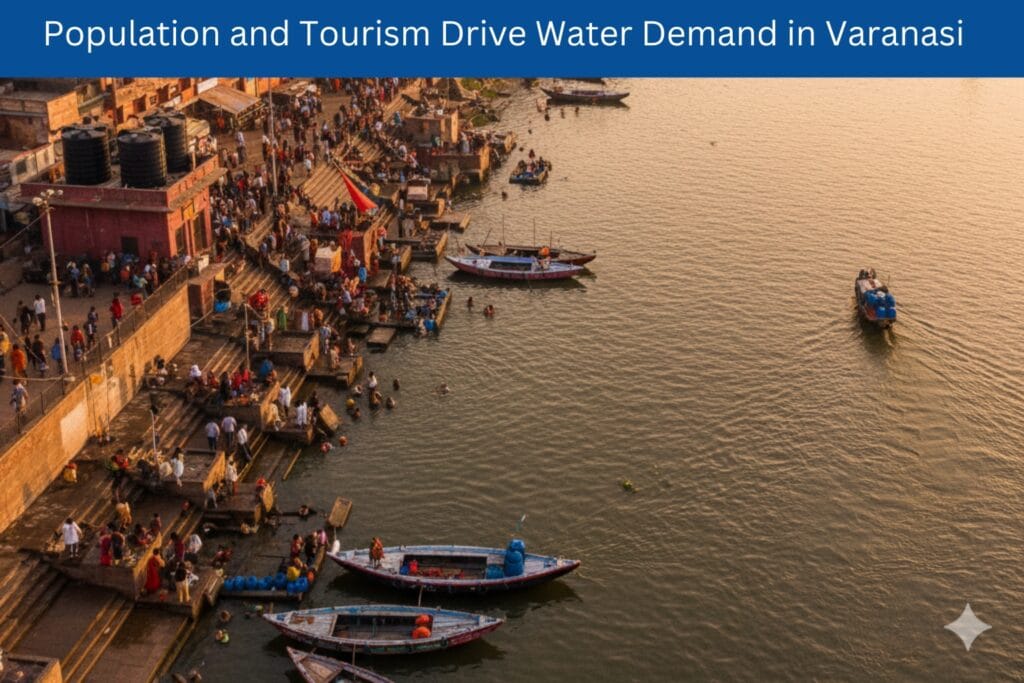 Population and Tourism Drive Water Demand in Varanasi