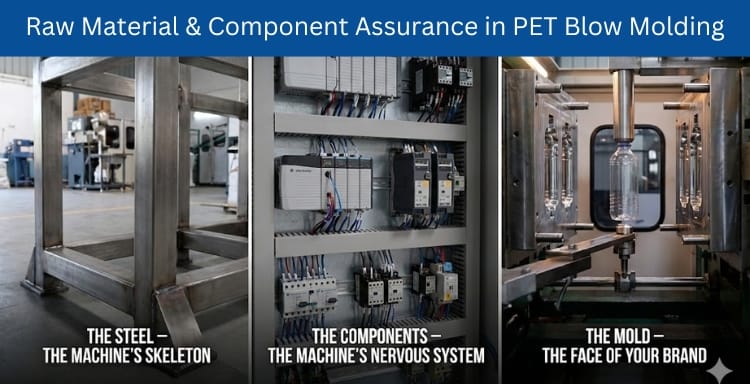 Raw Material & Component Assurance in PET Blow Molding