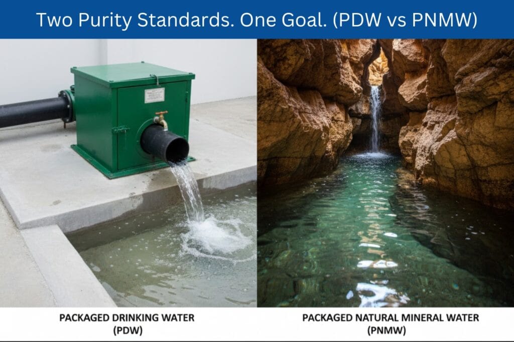 Two Purity Standards. One Goal. (PDW vs PNMW)