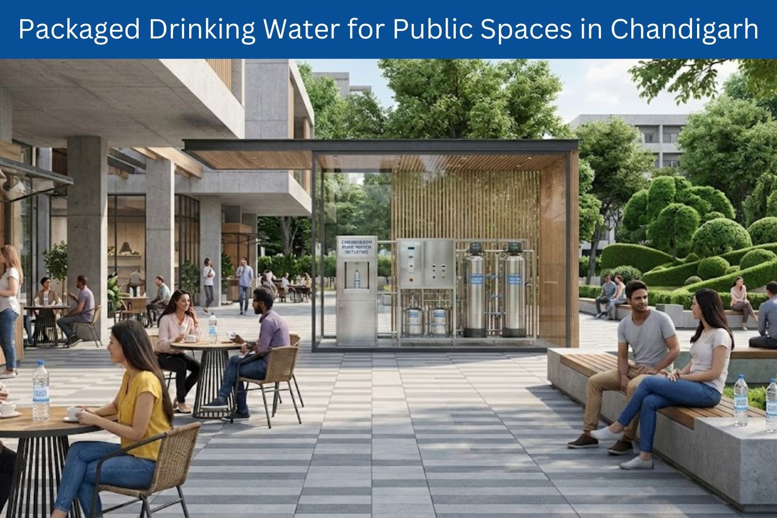 Packaged Drinking Water Solutions for Public Spaces in Chandigarh