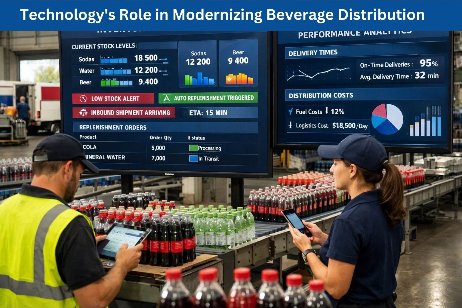 Technology Role Modernizing Beverage Distribution