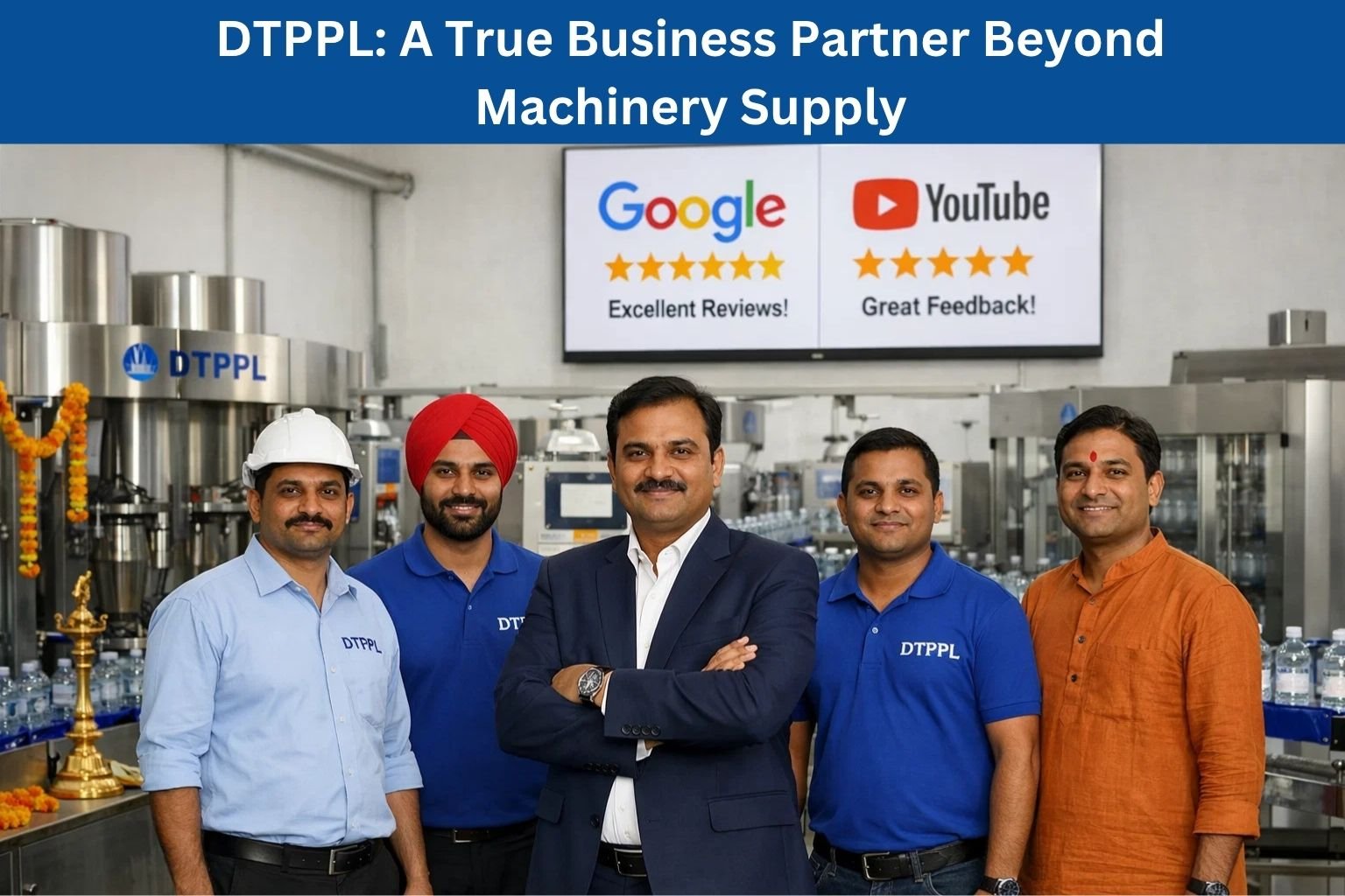 DTPPL True Business Partner Beyond Machinery Supply