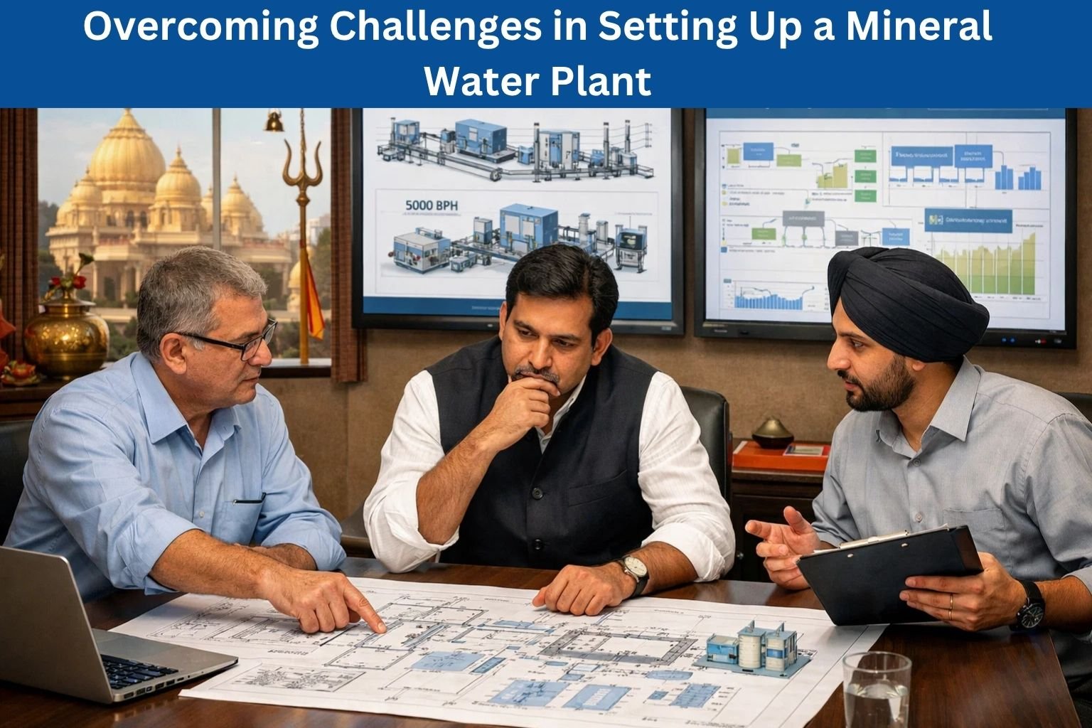 Overcoming Challenges Setting Mineral Water Plant