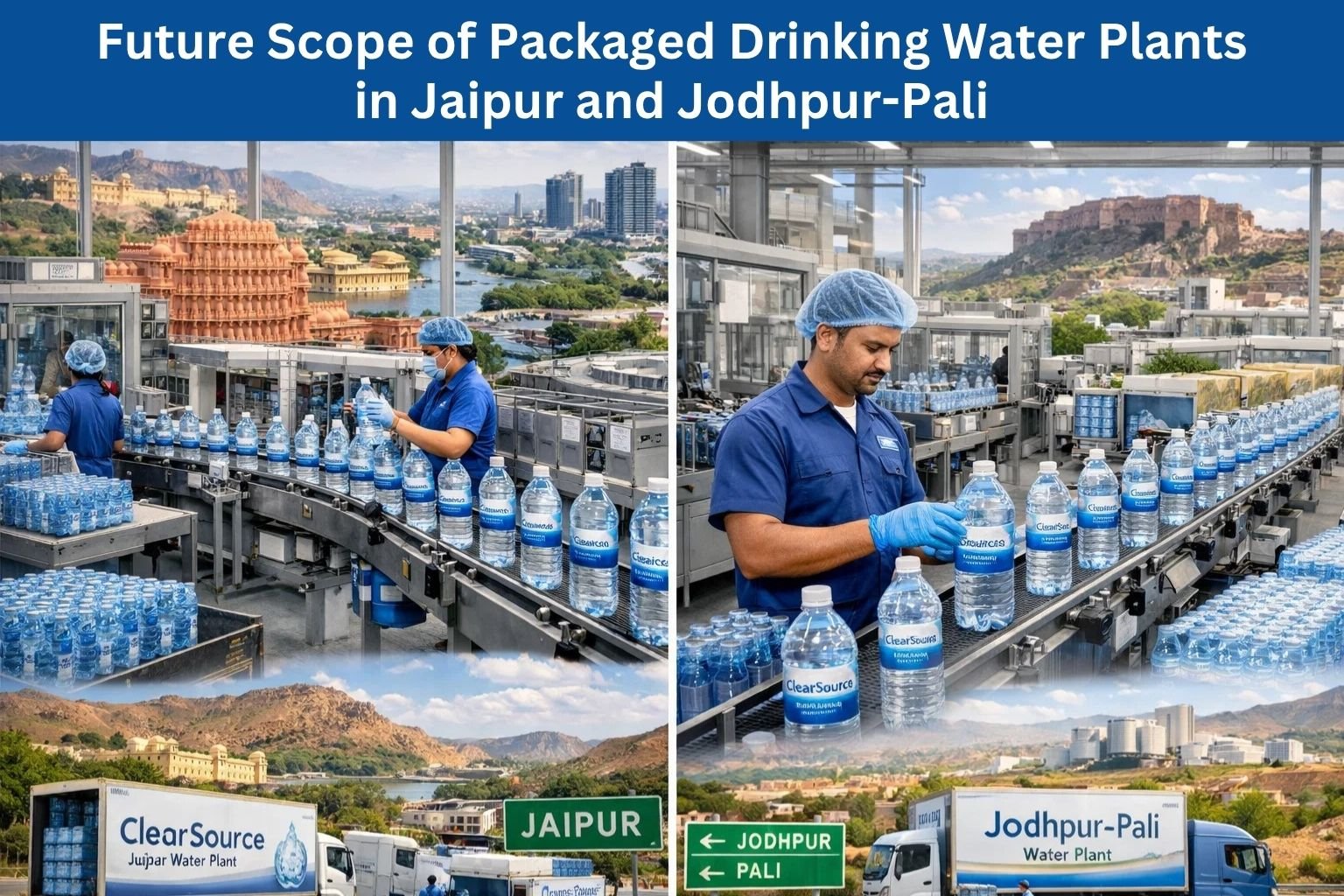 Scope Packaged Drinking Water Plants Jaipur, Jodhpur, and Pali
