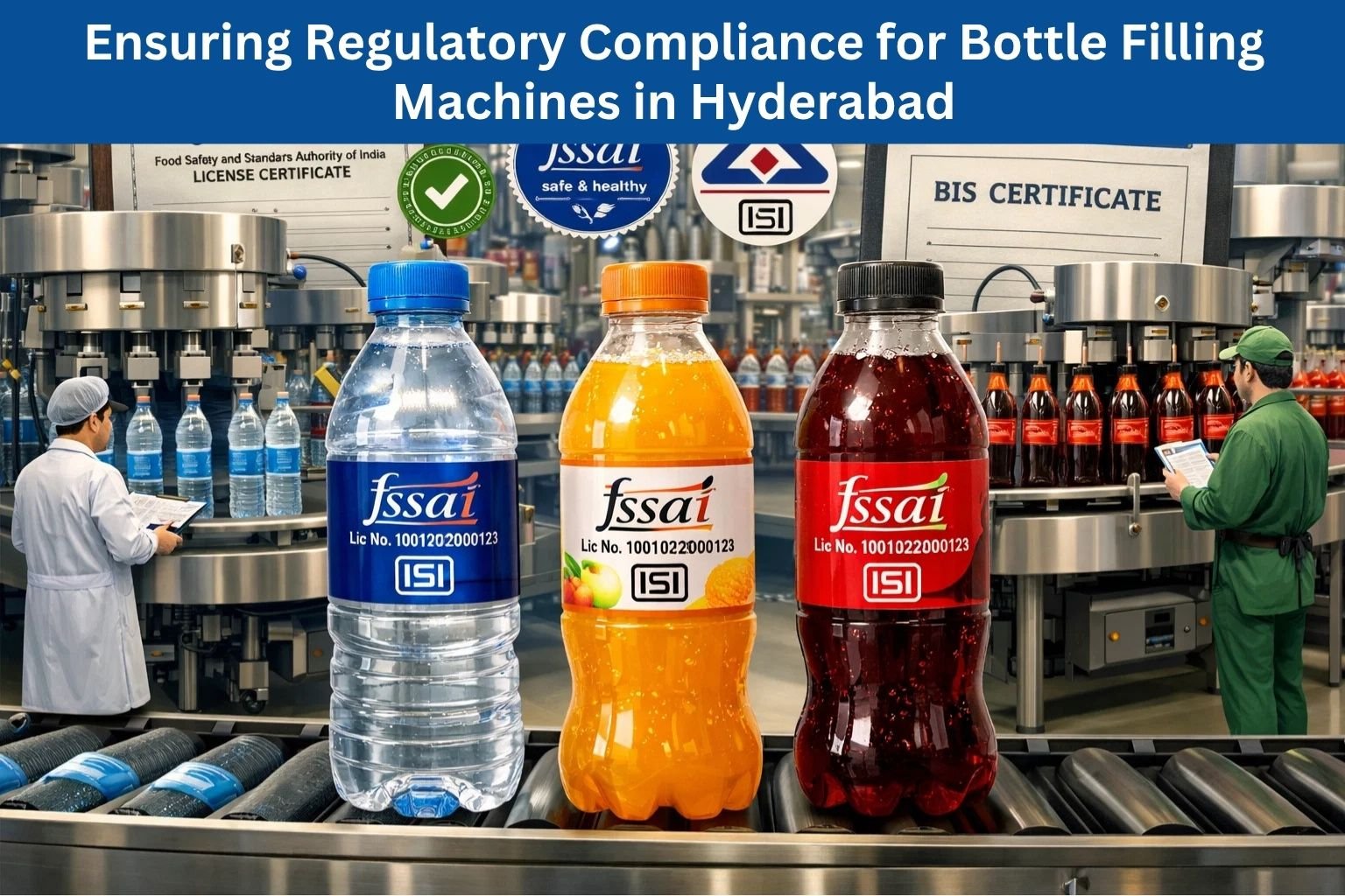 Ensuring Regulatory Compliance Bottle Filling Machines Hyderabad