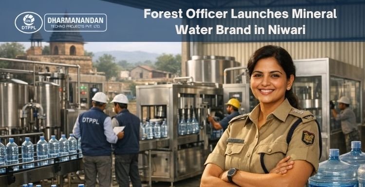 Forest Officer Launches Mineral Water Brand in Niwari