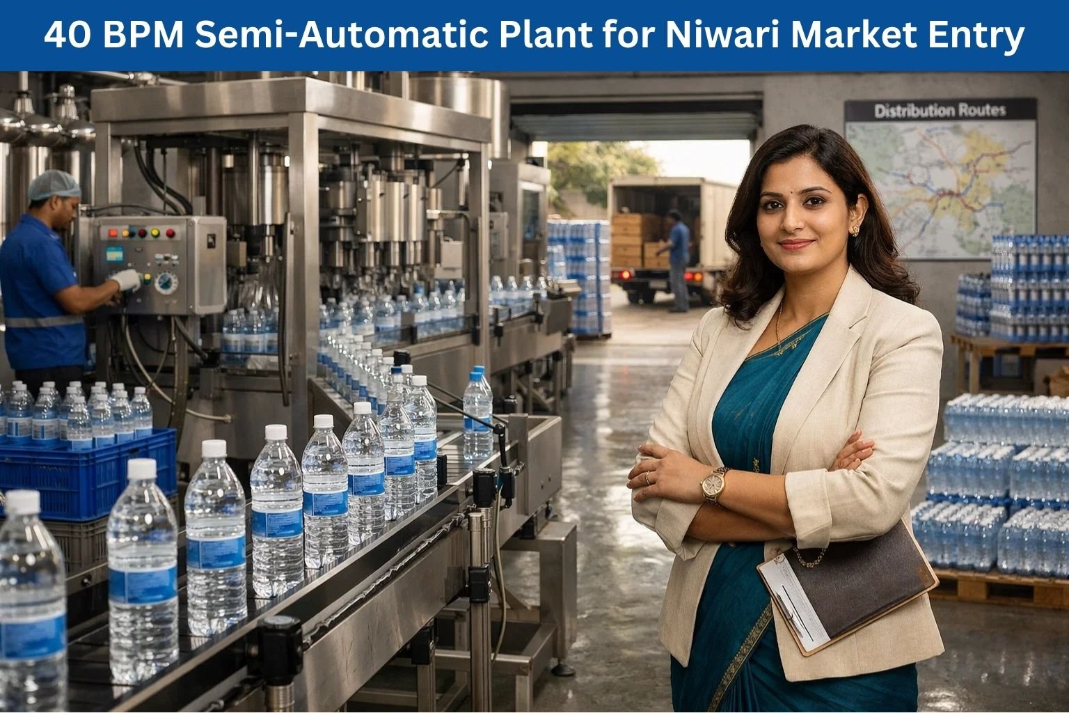 Semi-Automatic Plant Niwari Market Entry
