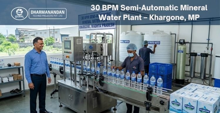 30 BPM Semi-Automatic Mineral Water Plant