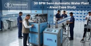 30 BPM Semi Automatic Mineral Water Plant in Rajasthan