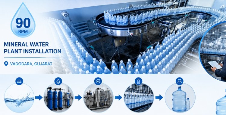 90 BPM Mineral Water Plant