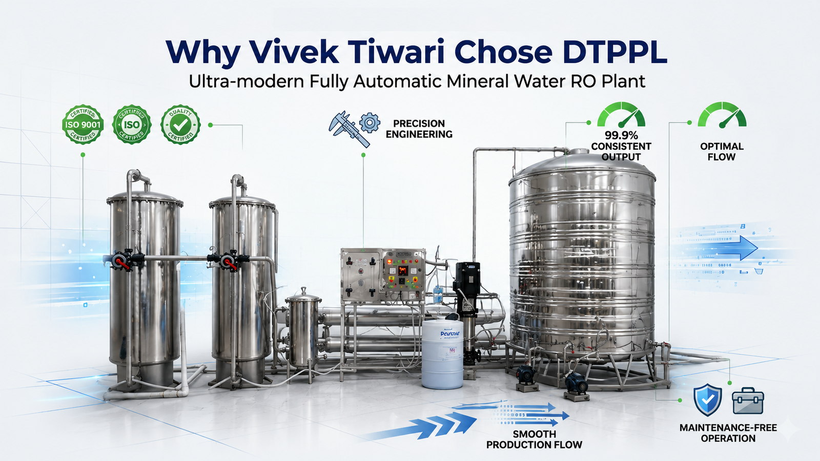 Fully Automatic Mineral Water Plant