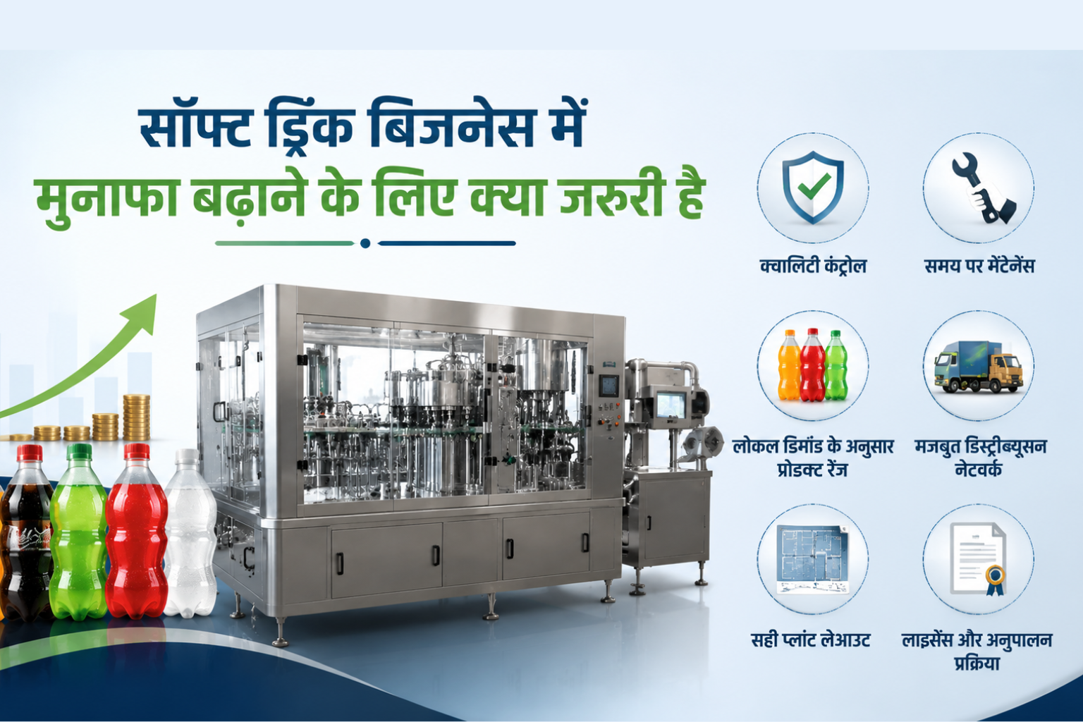 सॉफ्ट ड्रिंक बिजनेस मुनाफा बढ़ाने लिए जरूरी रणनीतियाँ
