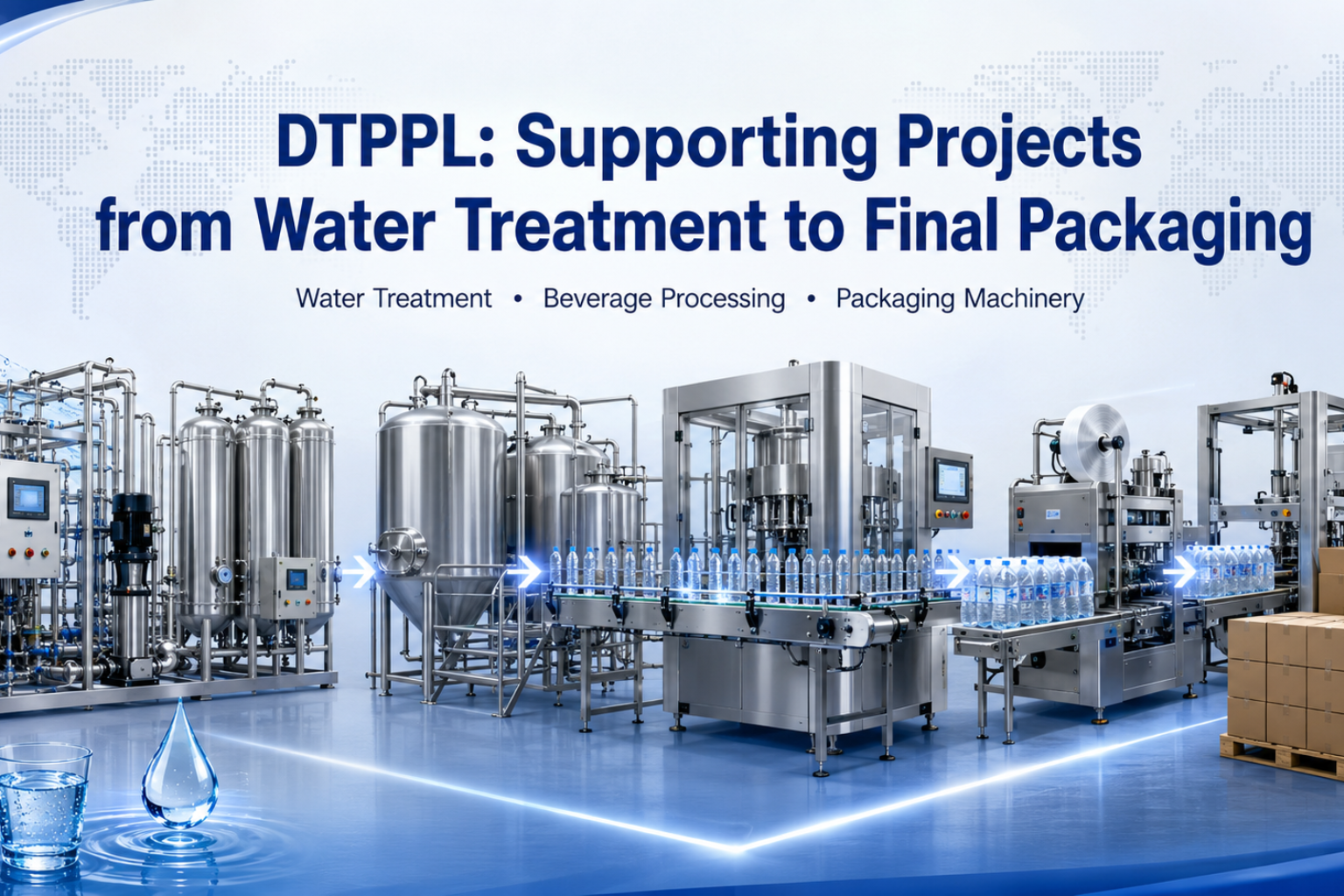DTPPL From Water Treatment Beverage Packaging Solutions